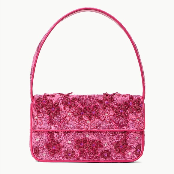 STAUD Handbags - STAUD TOMMY BEADED BAG BLOSSOM GARDEN PARTY